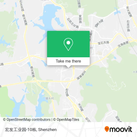 宏发工业园-10栋 map