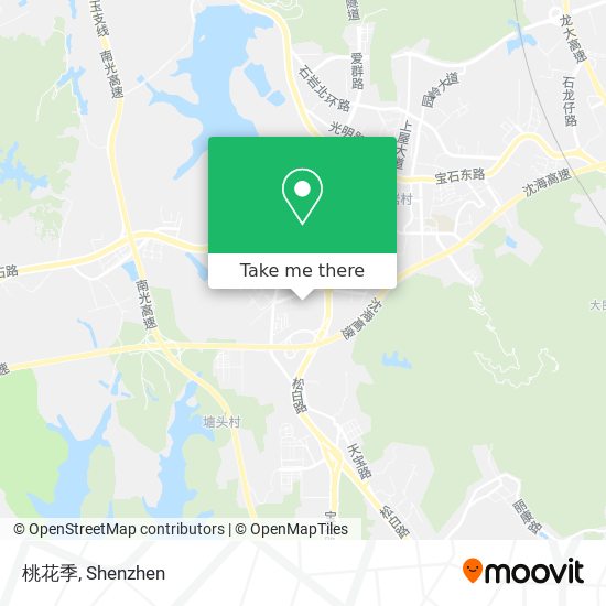 桃花季 map