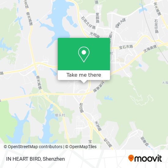 IN HEART BIRD map