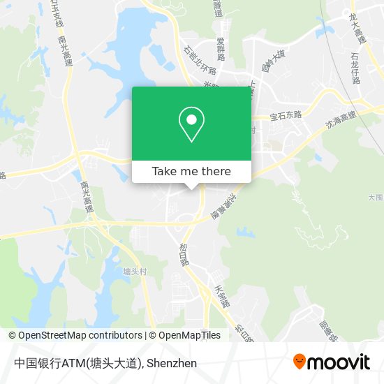 中国银行ATM(塘头大道) map