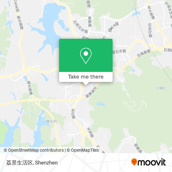 荔景生活区 map