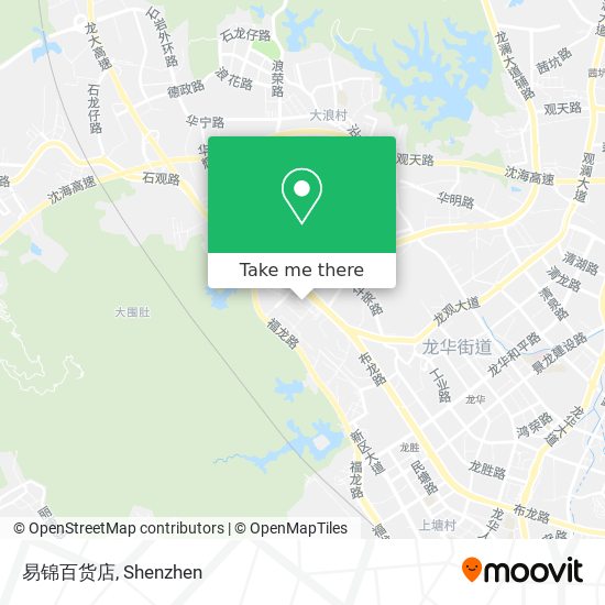 易锦百货店 map