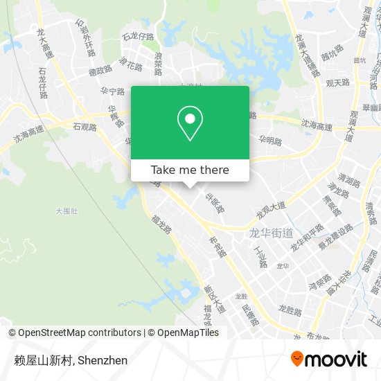 赖屋山新村 map