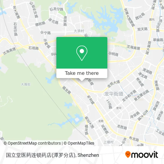 国立堂医药连锁药店(潭罗分店) map