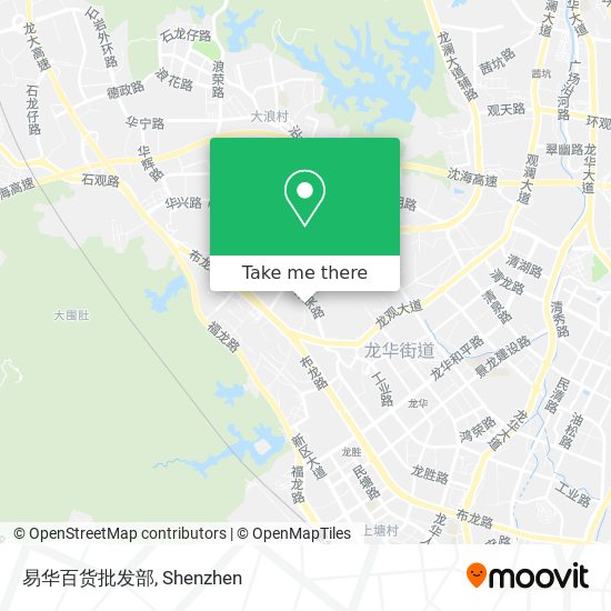 易华百货批发部 map