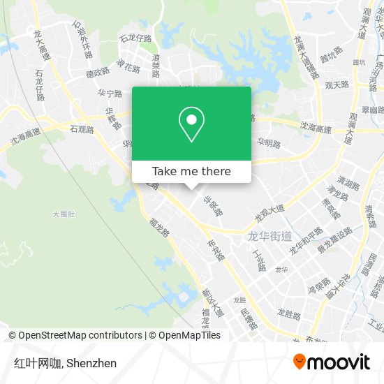 红叶网咖 map