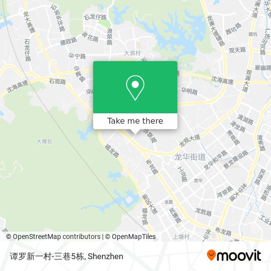 谭罗新一村-三巷5栋 map