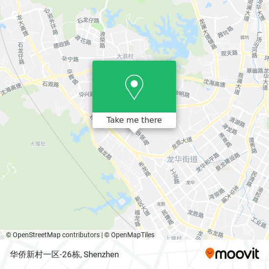 华侨新村一区-26栋 map