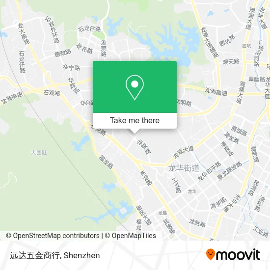 远达五金商行 map