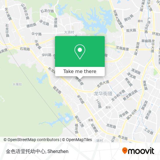 金色语堂托幼中心 map
