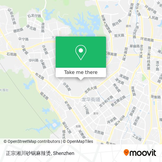 正宗湘川砂锅麻辣烫 map