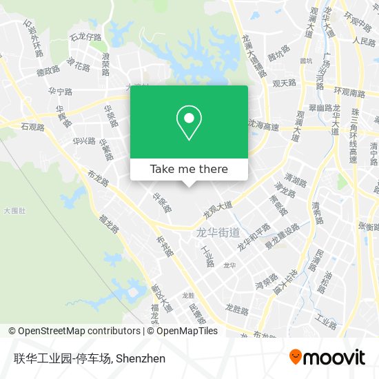 联华工业园-停车场 map