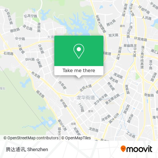 腾达通讯 map