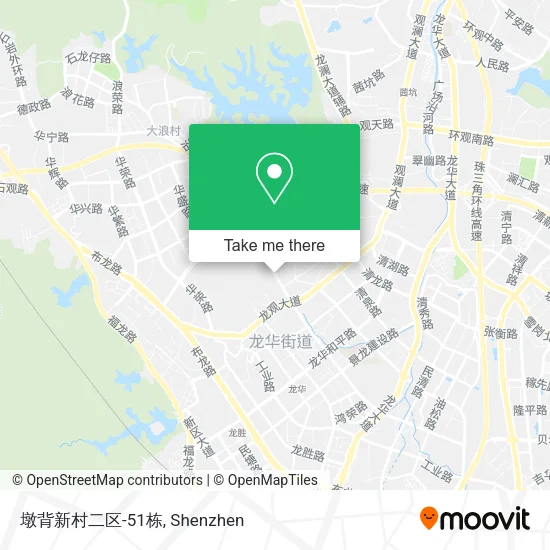 墩背新村二区-51栋 map