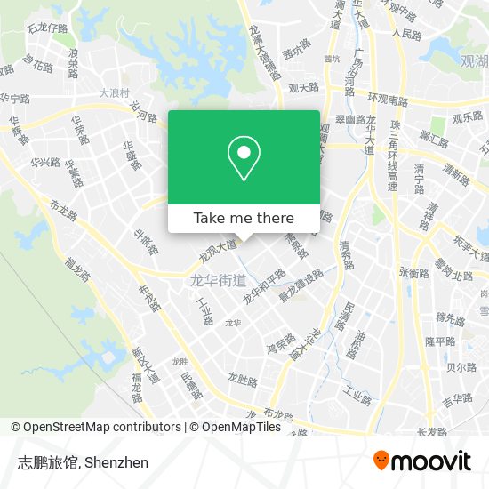 志鹏旅馆 map