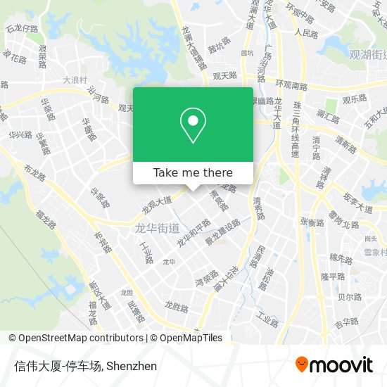 信伟大厦-停车场 map