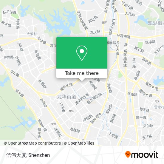 信伟大厦 map