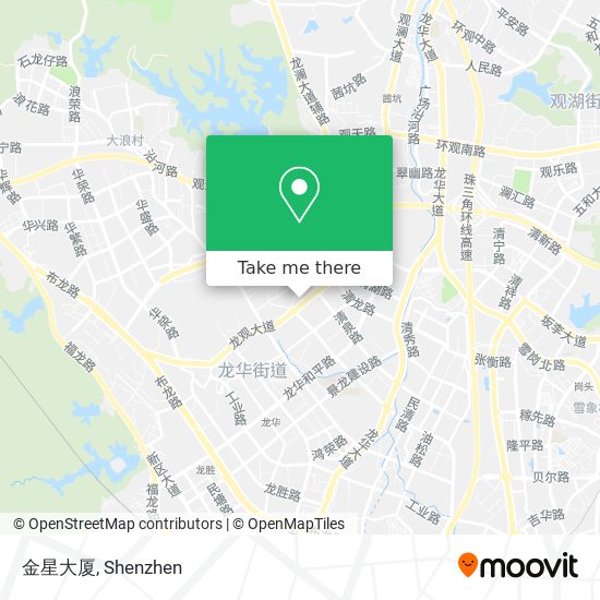 金星大厦 map