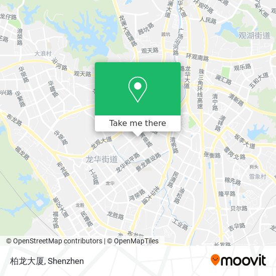 柏龙大厦 map