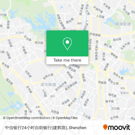 中信银行24小时自助银行(建辉路) map