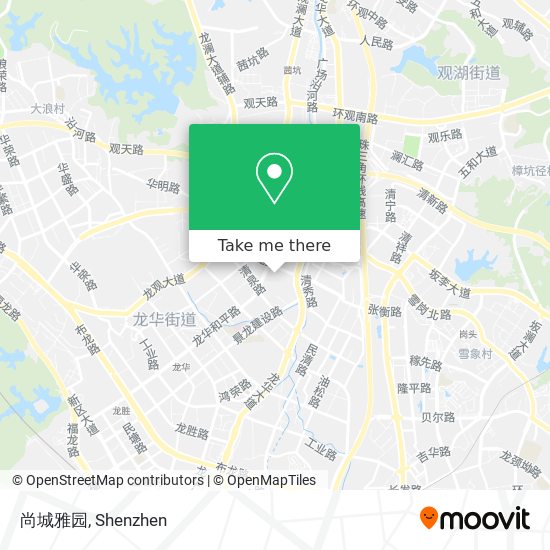 尚城雅园 map