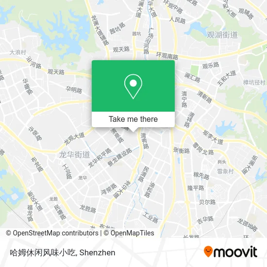 哈姆休闲风味小吃 map