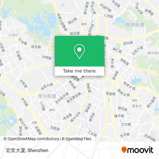 宏奕大厦 map