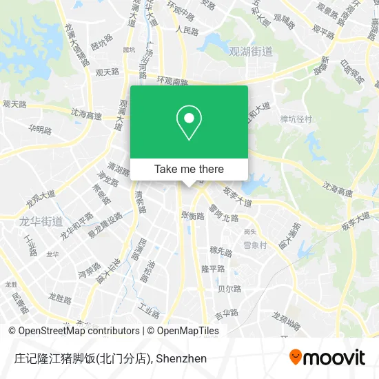 庄记隆江猪脚饭(北门分店) map