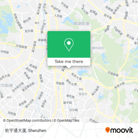乾宇通大厦 map