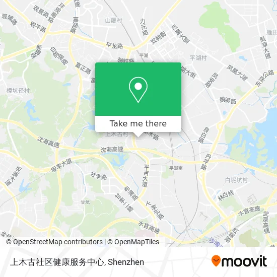 上木古社区健康服务中心 map