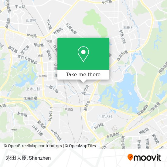 彩田大厦 map