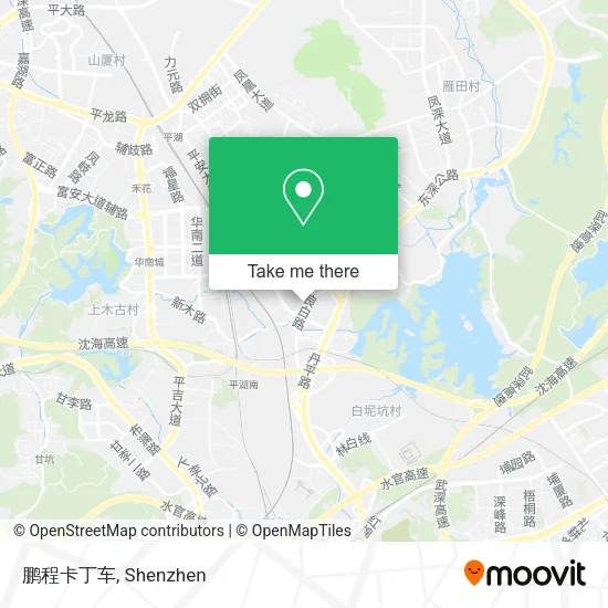 鹏程卡丁车 map