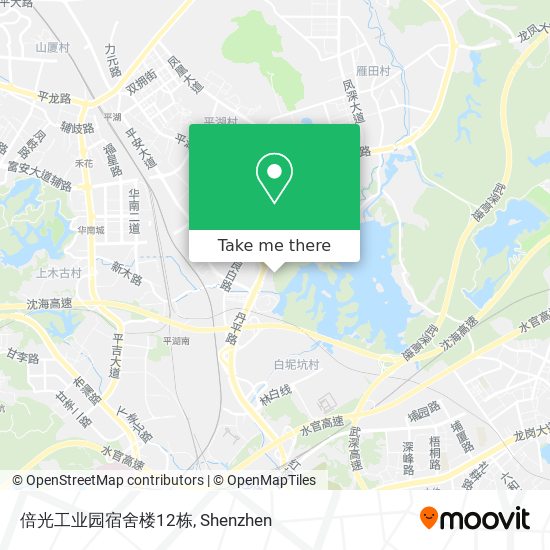 倍光工业园宿舍楼12栋 map