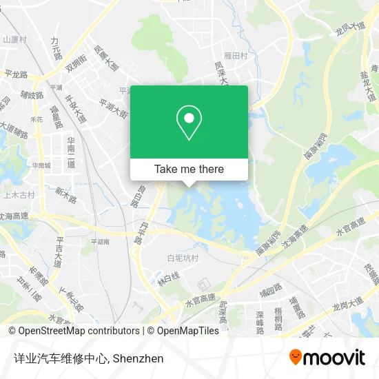 详业汽车维修中心 map