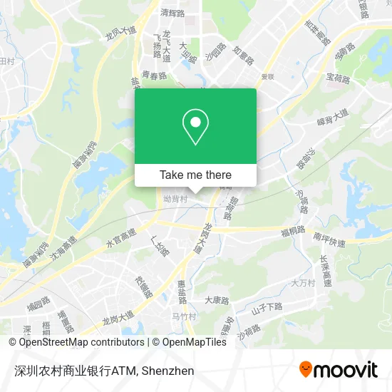 深圳农村商业银行ATM map