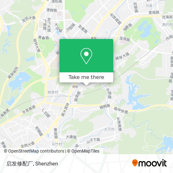 启发修配厂 map