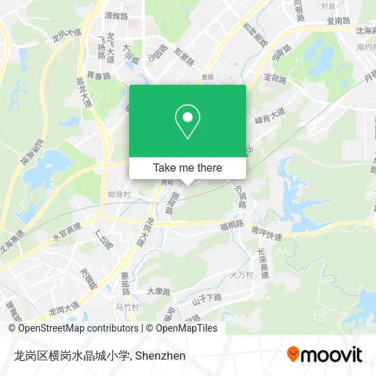 龙岗区横岗水晶城小学 map