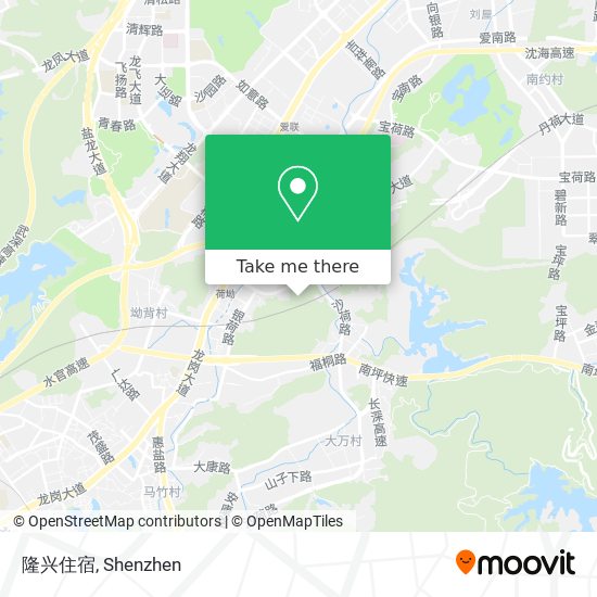 隆兴住宿 map