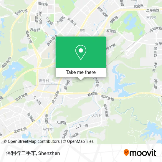 保利行二手车 map
