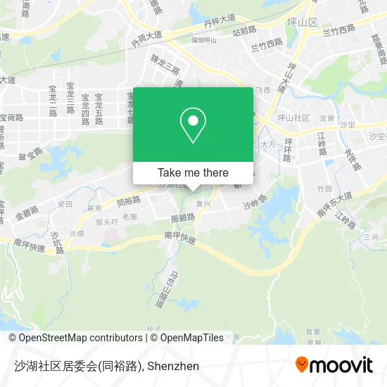 沙湖社区居委会(同裕路) map