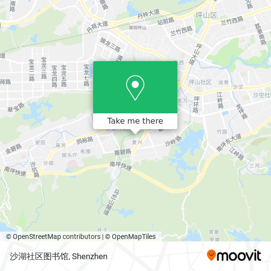 沙湖社区图书馆 map