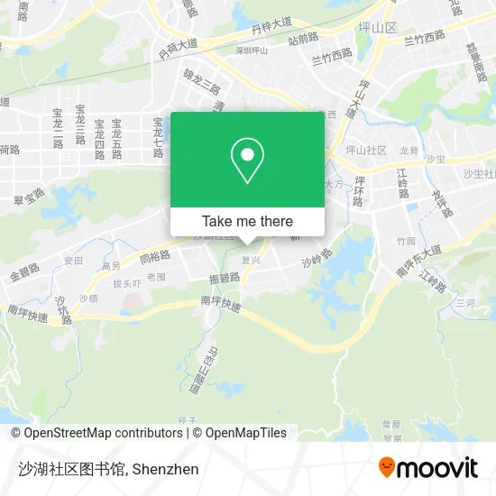 沙湖社区图书馆 map