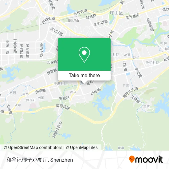 和谷记椰子鸡餐厅 map