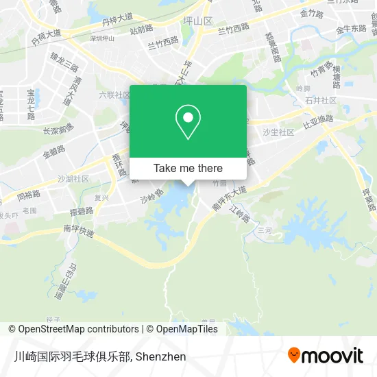 川崎国际羽毛球俱乐部 map