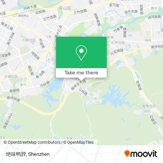 绝味鸭脖 map