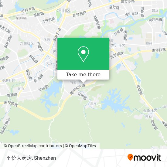 平价大药房 map