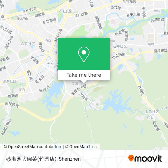 赣湘园大碗菜(竹园店) map
