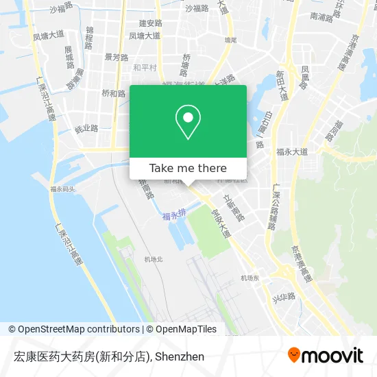 宏康医药大药房(新和分店) map
