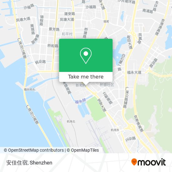 安佳住宿 map