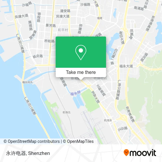 永许电器 map